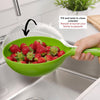 Starfrit - Globe Colander with Easy Drain, 3 Cup Capacity, Dishwasher Safe, Green - - Mounts For Less