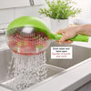 Starfrit - Globe Colander with Easy Drain, 3 Cup Capacity, Dishwasher Safe, Green - - Mounts For Less