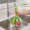 Starfrit - Globe Colander with Easy Drain, 3 Cup Capacity, Dishwasher Safe, Green - - Mounts For Less