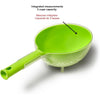 Starfrit - Globe Colander with Easy Drain, 3 Cup Capacity, Dishwasher Safe, Green - - Mounts For Less