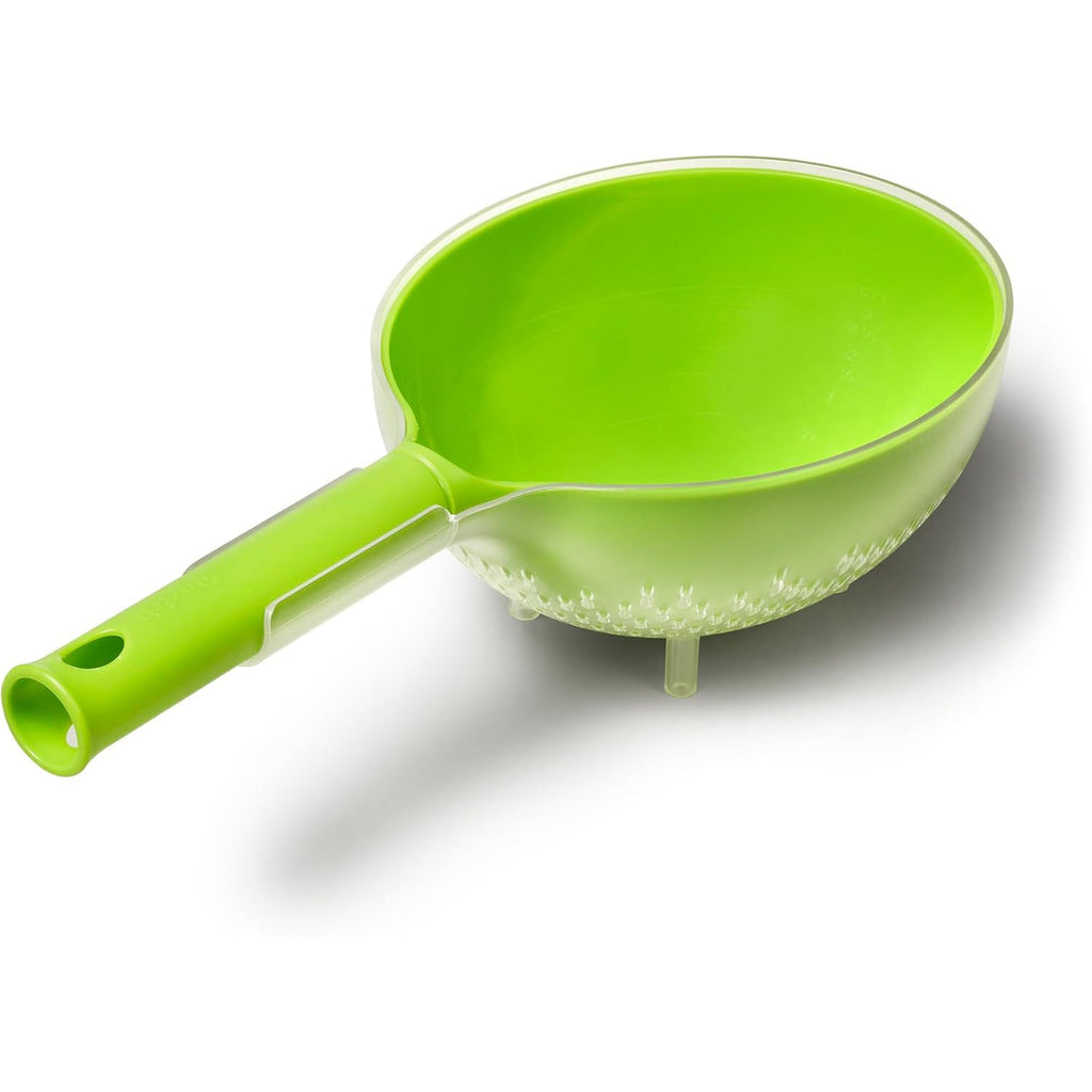 Starfrit - Globe Colander with Easy Drain, 3 Cup Capacity, Dishwasher Safe, Green - - Mounts For Less