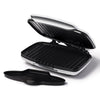 Starfrit - Grill and Panini Press with Non-Stick Ceramic Cooking Surface, 1000 Watts, White - - Mounts For Less