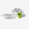 Starfrit - PRO cube mandolin, 4 interchangeable blades and grater, non-slip feet, green - - Mounts For Less
