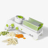 Starfrit - PRO cube mandolin, 4 interchangeable blades and grater, non-slip feet, green - - Mounts For Less