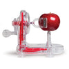 Starfrit - Pro Peeler Apple Peeler, Non-Slip Suction Base, Red - - Mounts For Less