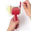 Starfrit - Rotary Cheese Grater, Stainless Steel Barrel, Dishwasher Safe, Red - - Mounts For Less