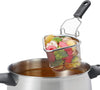 Starfrit - Set of 2 Large Stainless Steel Fondue Cooking Baskets, 400ml Capacity - - Mounts For Less
