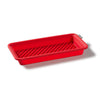 Starfrit - Set of 2 Soft Silicone Baking Dishes, Dishwasher Safe, Red - - Mounts For Less