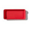 Starfrit - Set of 2 Soft Silicone Baking Dishes, Dishwasher Safe, Red - - Mounts For Less
