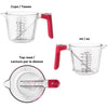 Starfrit - Set of 5 Nestable Measuring Cups, Dishwasher and Microwave Safe - - Mounts For Less