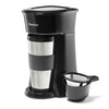 Starfrit - Single Portion Coffee Maker, Non-slip base, Compact, Black - - Mounts For Less