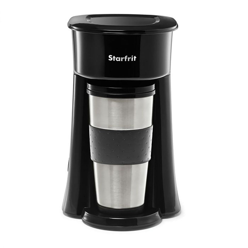 Starfrit - Single Portion Coffee Maker, Non-slip base, Compact, Black - - Mounts For Less