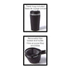 Starfrit - Single Serve Coffee Maker, Removable Filter, Travel Mug Included, Black - - Mounts For Less