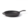 Starfrit - The Rock Cast Steel Frying Pan, 10" Diameter, Non-Stick Surface, Black - - Mounts For Less