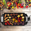 Starfrit - The Rock Electric Cooking Grill with Reversible Plate, 1500 Watts, Black - - Mounts For Less