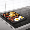 Starfrit - The Rock Electric Cooking Grill with Reversible Plate, 1500 Watts, Black - - Mounts For Less