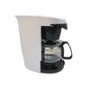 Sunbeam - Coffee Maker with Glass Carafe, 4 Cup Capacity, 700 Watts, White - - Mounts For Less