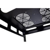 TechCraft - 20U Open Frame Audio Visual Rack, Made of Cold Rolled Steel, Black - - Mounts For Less