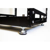 TechCraft - 20U Open Frame Audio Visual Rack, Made of Cold Rolled Steel, Black - - Mounts For Less