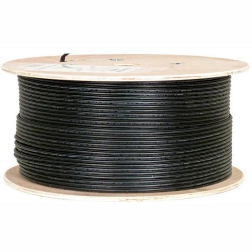 TechCraft Outdoor Direct Burial CAT5e Network Cable CMX 24AWG Black 1000' - - Mounts For Less