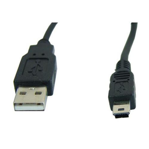 TechCraft USB 2.0 Cables with A Male Connector to Mini USB 5pin - 15 ft - - Mounts For Less