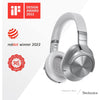 Technics - Wireless Bluetooth Headphones with Noise Reduction, Hi-Res, Integrated Remote Control and Microphone, Silver - - Mounts For Less