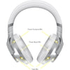 Technics - Wireless Bluetooth Headphones with Noise Reduction, Hi-Res, Integrated Remote Control and Microphone, Silver - - Mounts For Less