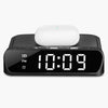 Timex Alarm Clock with LED Display, Wireless Charging and Backup Batteries, Black - TW14B - - Mounts For Less