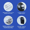 Toastess - 5 Speed Hand Mixer, Whisks and Dough Hook Included, 350 Watts, Black - - Mounts For Less