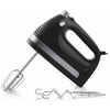 Toastess - 5 Speed Hand Mixer, Whisks and Dough Hook Included, 350 Watts, Black - - Mounts For Less