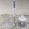 Toastess - Hand Blender and Chopper Combo, 2 Speeds, 260 Watts, White - - Mounts For Less
