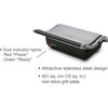 Toastess TSG710 - Sandwich Grill with Non-Stick Cooking Plate, 1000 Watts, Stainless Steel - - Mounts For Less