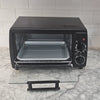 Toastess - Toaster Oven, 4 Slice Capacity, Temperature Control, 1000 Watts, Black - - Mounts For Less