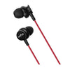 Veho - Z3 Wired In-Ear Headphones with Built-in Microphone and Remote, Red - - Mounts For Less