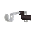 Versaille - Double-Up Curtain Rod, Adjustable Length, Espresso (2 Sizes Available) - - Mounts For Less