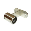 Versailles - Ceiling Bracket for Tension Curtain Rod, Indoor/Outdoor, Silver - - Mounts For Less
