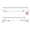 Versailles - DUO Stainless Steel Tension Curtain Rod, Indoor/Outdoor, Adjustable Length, Grey (3 Sizes Available) - - Mounts For Less