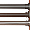 Versailles - DUO Stainless Steel Tension Curtain Rod, Indoor/Outdoor, Adjustable Length, Grey (3 Sizes Available) - - Mounts For Less