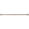 Versailles - DUO Stainless Steel Tension Curtain Rod, Indoor/Outdoor, Adjustable Length, Silver (3 Sizes Available) - - Mounts For Less