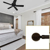 Versailles - Vivendi Ribbed Ball Curtain Rod Set, Adjustable Length, Brown (2 Sizes Available) - - Mounts For Less