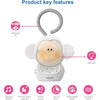 Vtech - Myla the Monkey Portable Soothing Sound System for Baby, Lullaby and Nightlight - - Mounts For Less