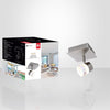 Xtricity - 1 Head Ceiling Light with Integrated LED, 5.1 '' Width, From the Hope Collection, Nickel - - Mounts For Less