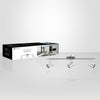 Xtricity - 3 Heads Ceiling Light, 25.59 '' Width, From The Westminster Collection, Chrome - - Mounts For Less