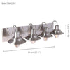 Xtricity - 4 Light Vanity Light, 27.1'' Width, From the Baltimore Collection, Nickel Finish - - Mounts For Less
