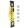 Xtricity - Heavy Duty 8 Outlet Power Strip with LED Lights and Phone Holder, Yellow - - Mounts For Less