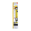 Xtricity - Heavy Duty 8 Outlet Power Strip with LED Lights and Phone Holder, Yellow - - Mounts For Less