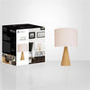 Xtricity - Modern Table Lamp, 9.84 '' x 16.14 '', From the Travis Collection, Wood - - Mounts For Less