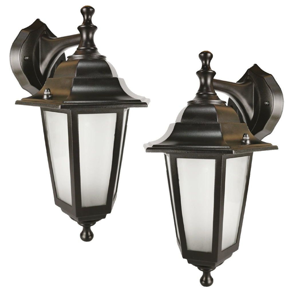 Xtricity - Outdoor Wall Light, 13.78 '' Height, Porter Collection, Set of 2, Black - - Mounts For Less
