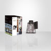 Xtricity - Outdoor Wall Light, Height 10.23'', From Ferguson Collection, Black - - Mounts For Less