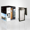 Xtricity - Outdoor Wall Light, Height 10.78 '', From Amsterdam Collection, Black - - Mounts For Less